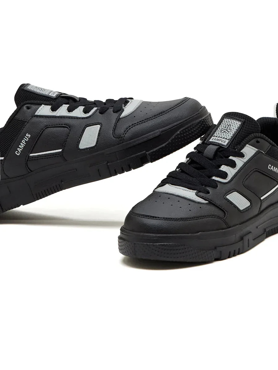 STOMP Black Men's Sneakers