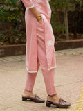 Suta Pink Pure Cotton Kurta Set