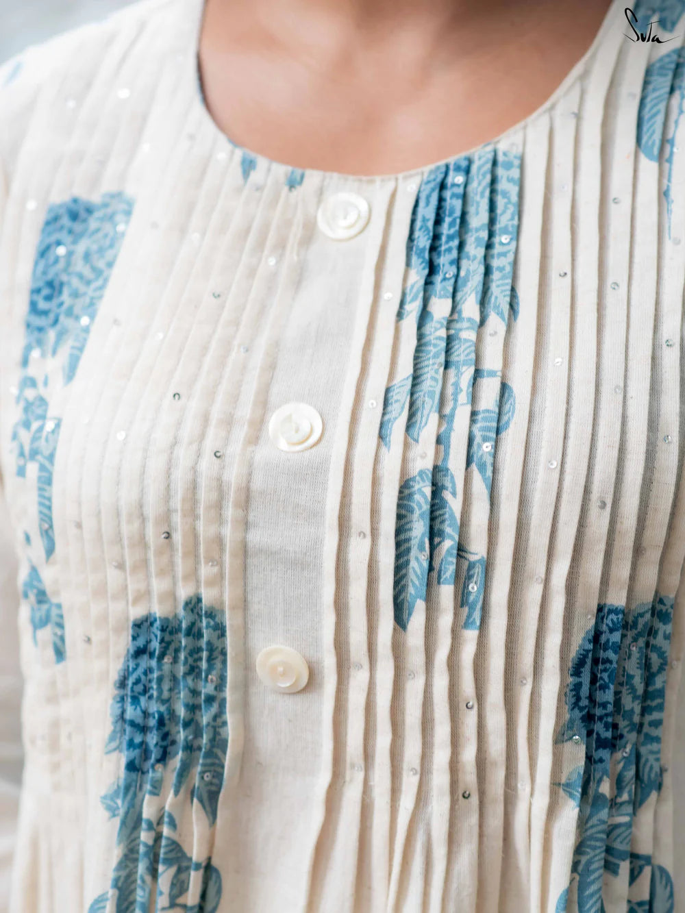 Suta White Cotton Kurta Set