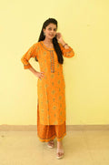 Dollar print kurti and Pallazzo
