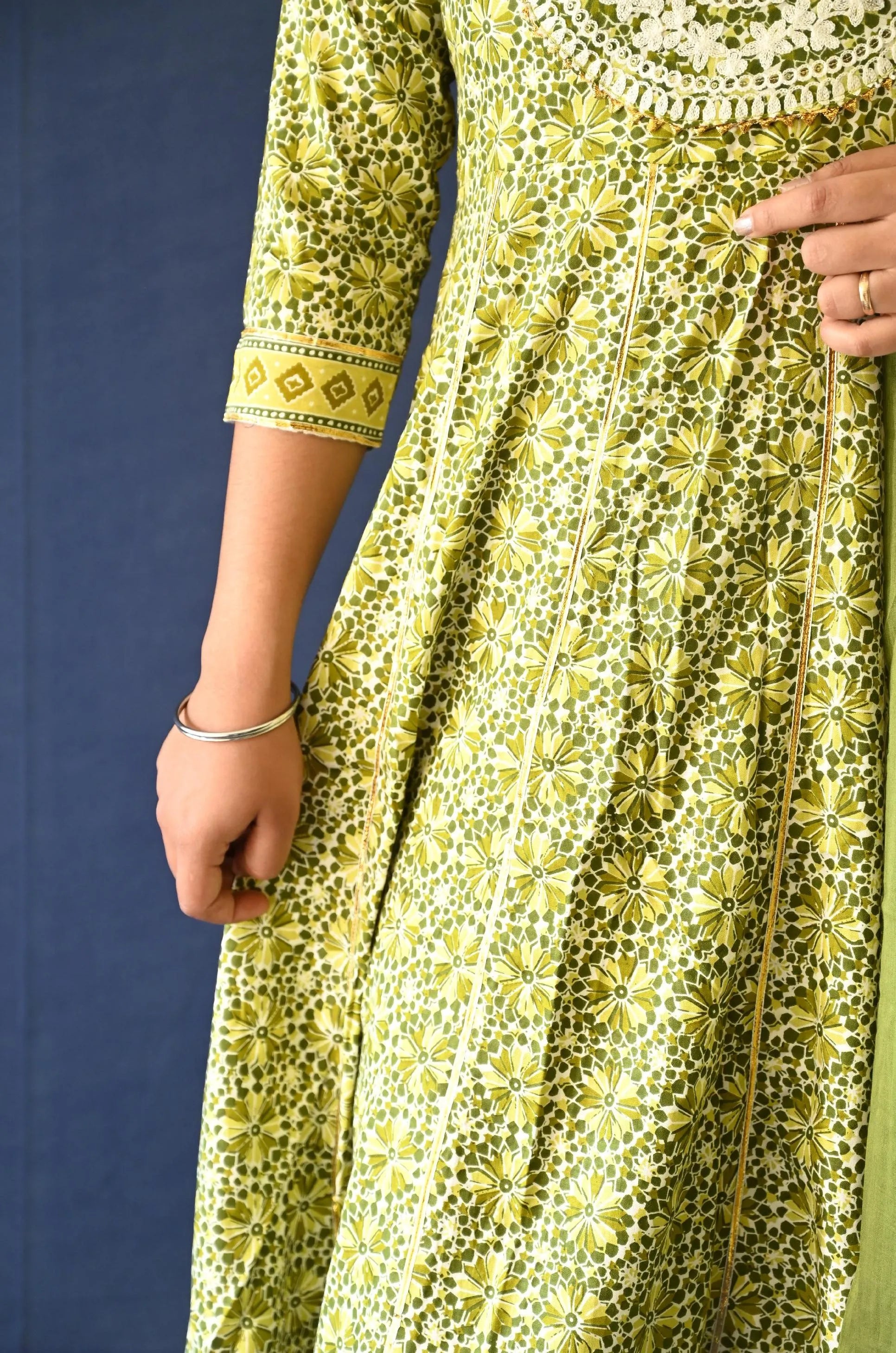 Greenberry suit set with Dupatta