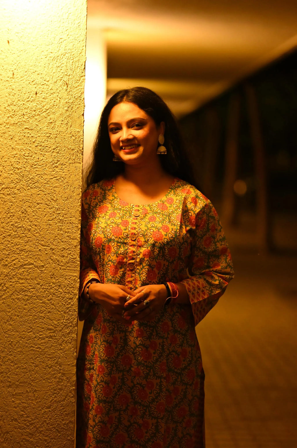 Jaipuri cotton paint & Kurti