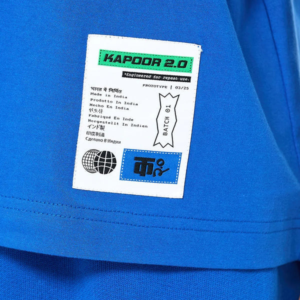 Kapoor 2.0 Logo Tee (Blue)