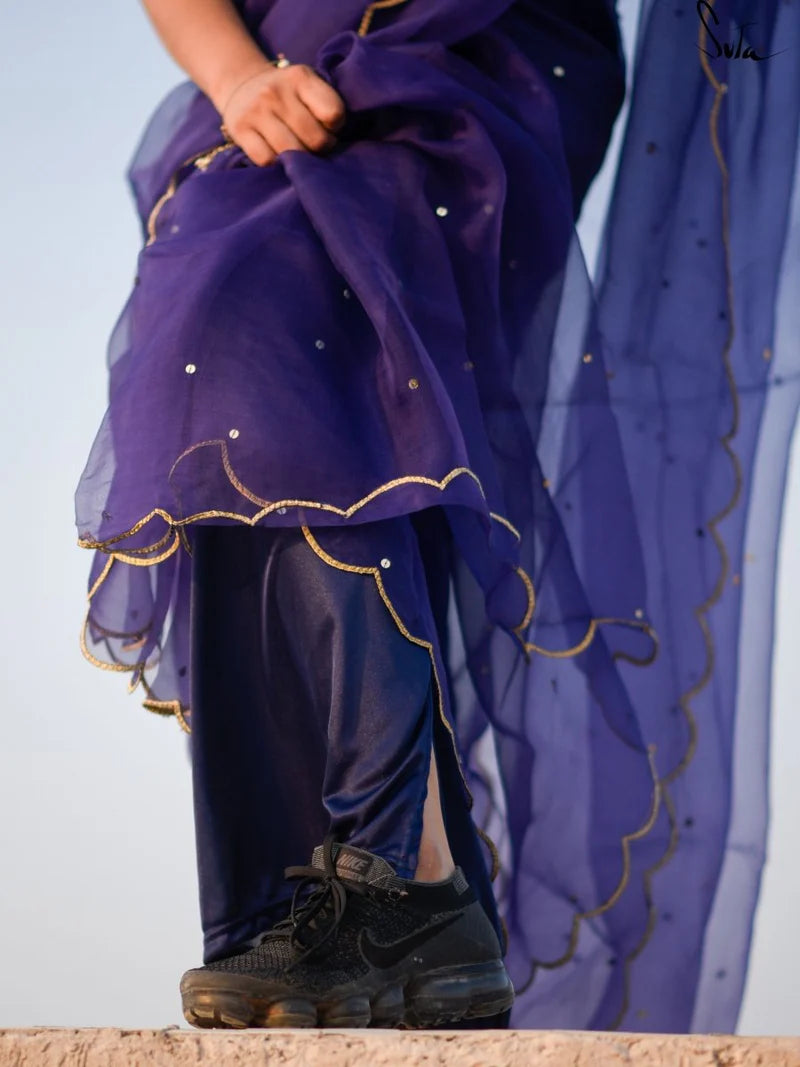 Evening Blue Fins (Underskirt)