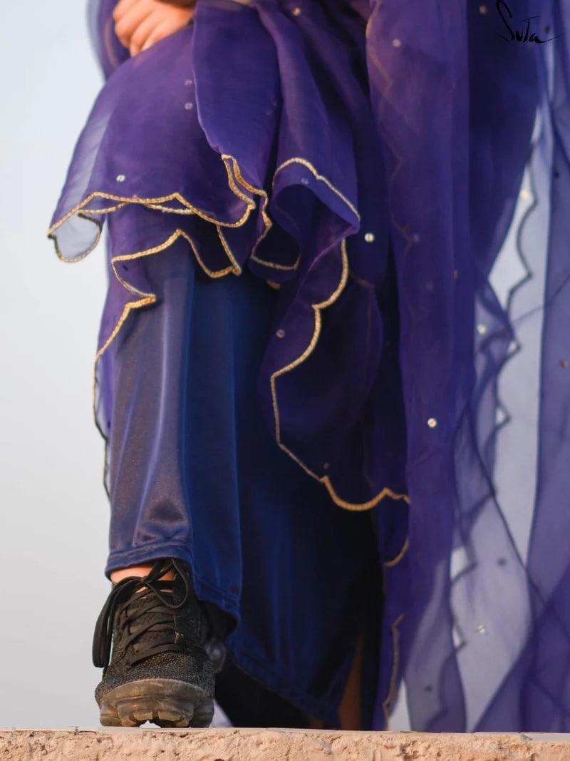 Evening Blue Fins (Underskirt)