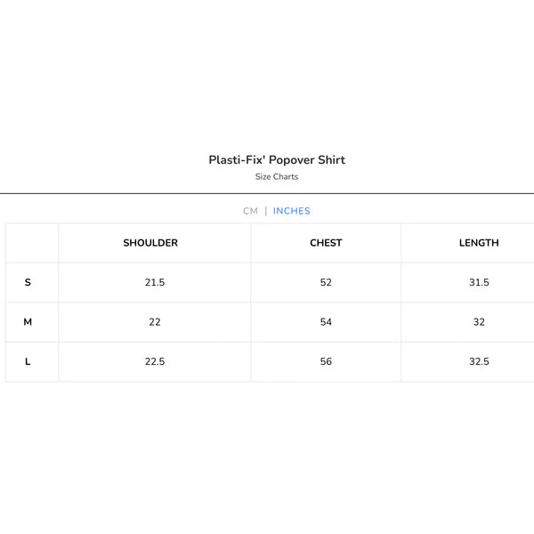Plasti-Fix Popover Shirt
